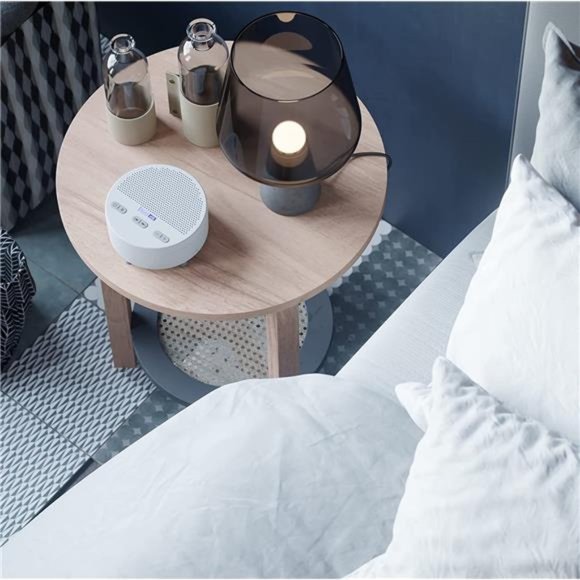 White Noise Machine & Wireless Bluetooth Speaker - Portable White Noise Machine - Picture 2 of 7